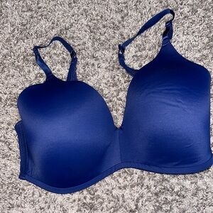 Pearl by Venus blue wire bra adjustable lace 36DD